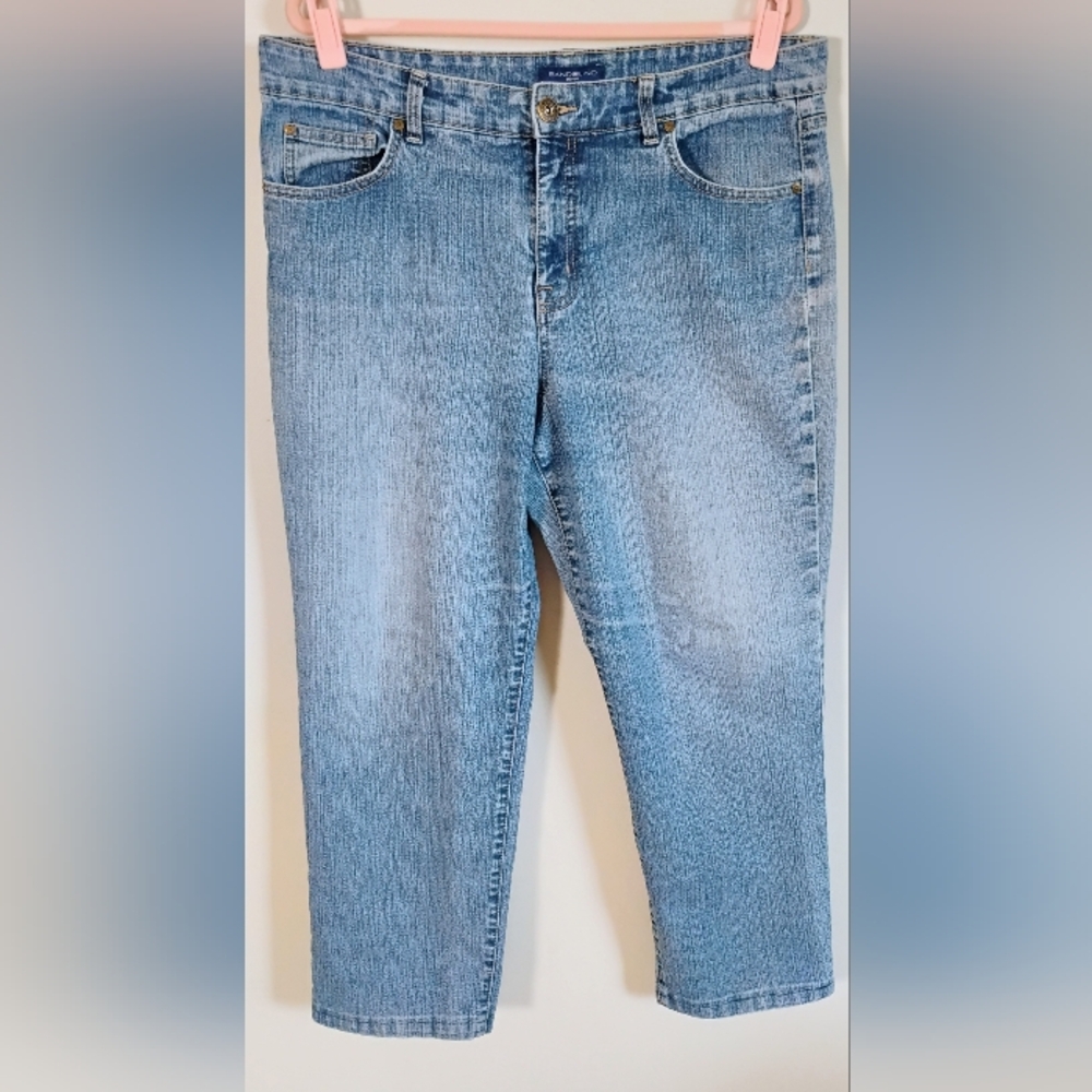 Bandolino Mandie Classic Fit Straight Leg Jeans Size 16